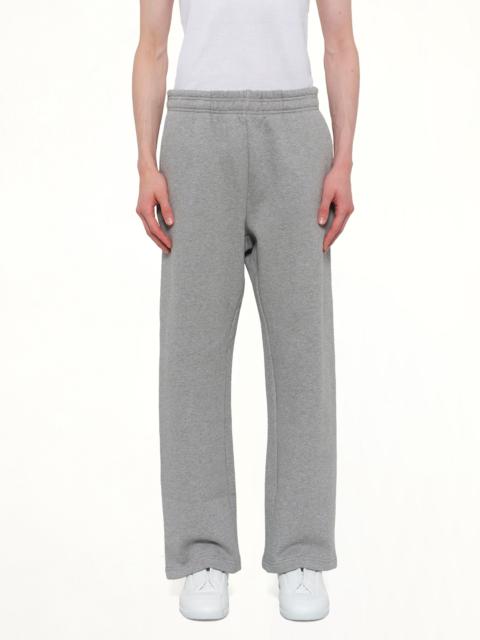 Straight Leg Sweatpant in Grey Marle