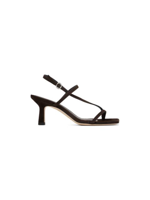 Aeyde Women's Elise Leather Thong Sandals Red