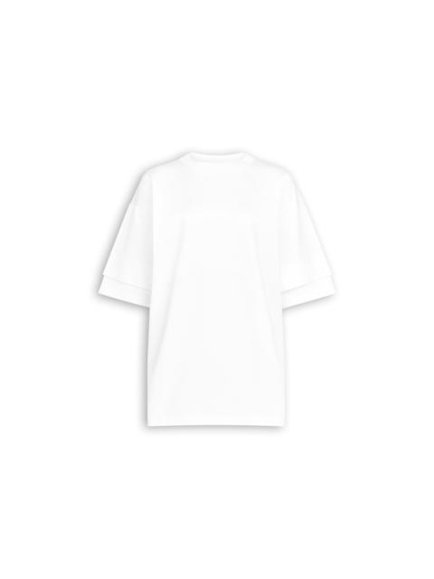LAYERED COTTON T-SHIRT