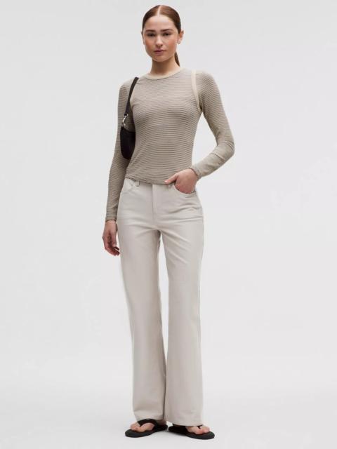 EasyFive High-Rise Subtle-Flare Pant *Regular