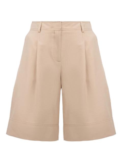 pleated shorts