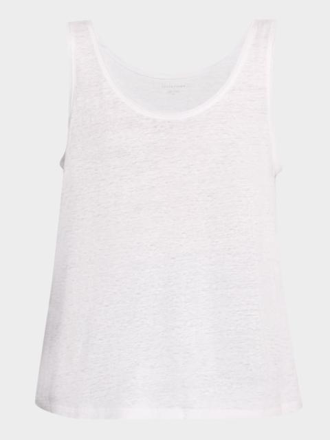 Scoop-Neck Knit Tank