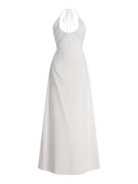 Martina Cotton Maxi Dress white