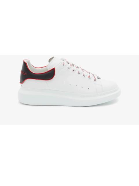 Alexander McQueen Oversized White Black Red Outline