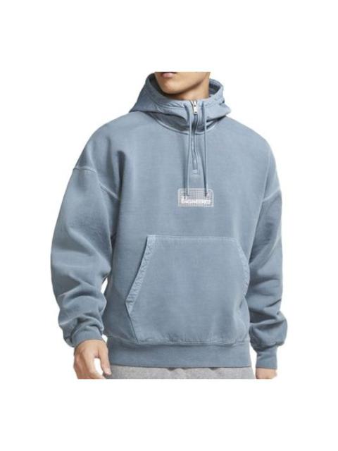 Air Jordan Woven Knit Casual Sports Pullover Blue CK9037-033