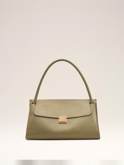 GREEN SMOOTH LEATHER MIMI BAG