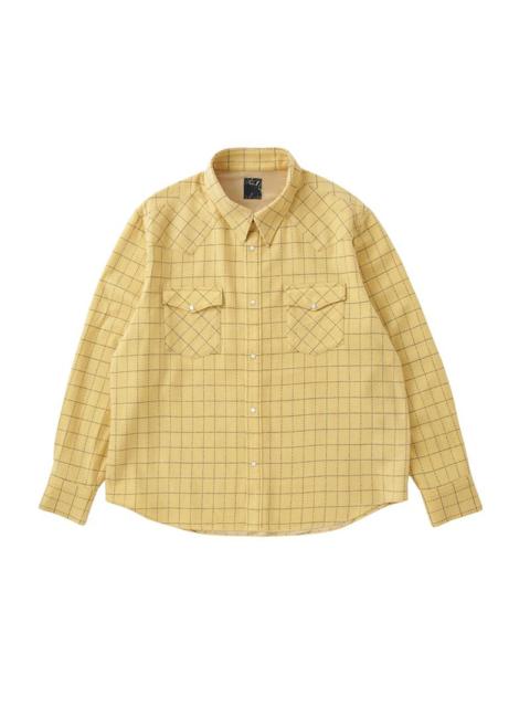 FOUR CORNERS CHECK L/S YELLOW