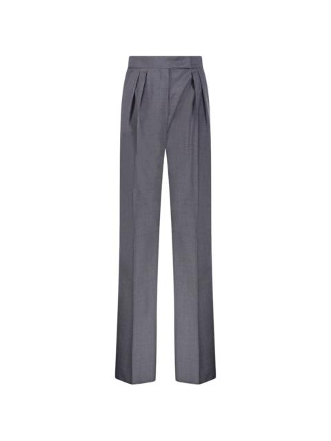 pleated trousers
