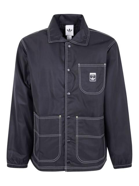 Wabash contrast-stitch pocket jacket