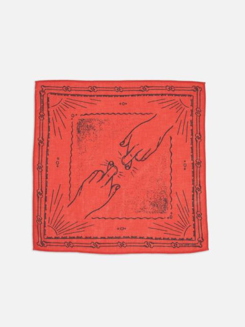 Ingrid Bandana Double Cross Red