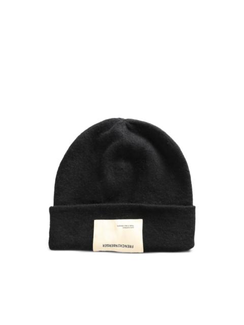 label beanie