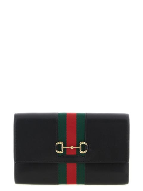 'Gucci Horsebit Web' wallet on chain