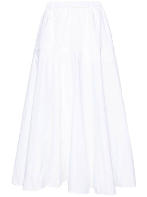 faille maxi skirt