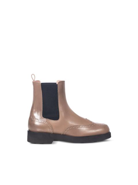 pull-tab chelsea boots