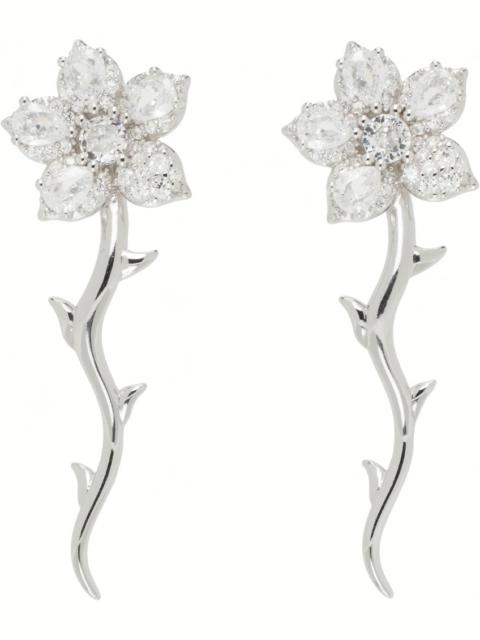 CRYSTAL VINE EARRING