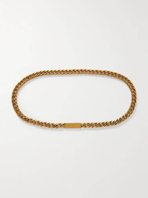 Burnished Gold-tone Belt