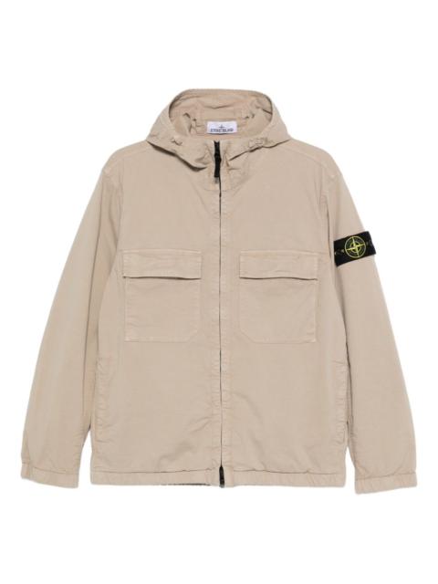 hooded pocket jacket