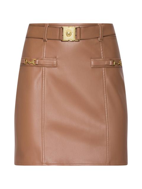 Yvette Vegan Leather Mini Skirt