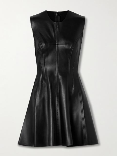 Grace Paneled Vegan Mini Dress