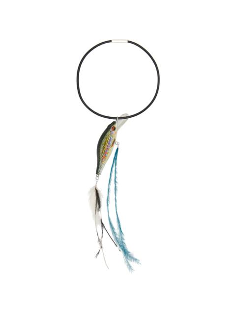 Multicolor Fish Lure Keychain