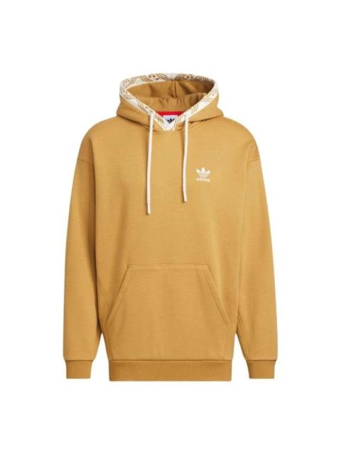 adidas Original New Ft Gfx Hoodies Cny Asia Sizing 'Tan' IX4216