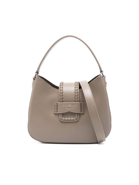 braided-detail tote bag