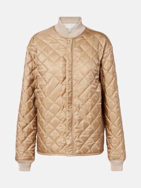 Quilted reversible jacket