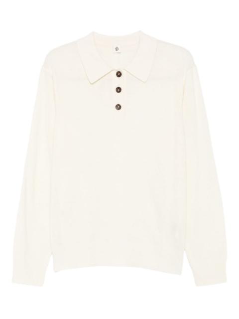 long-sleeve polo shirt