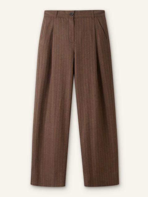 Pleat Straight Pant