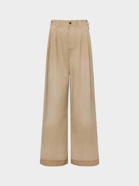 Wide-leg trousers