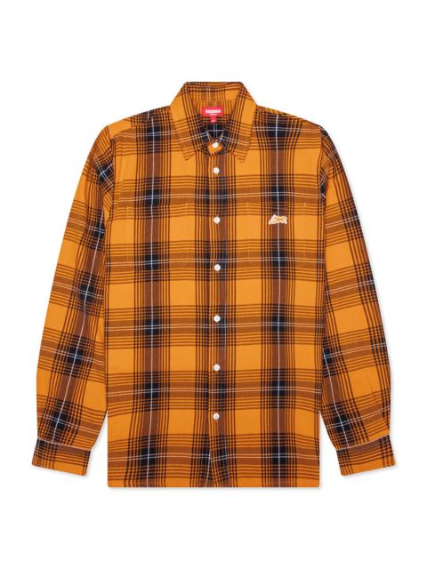 JACOB L/S WOVEN - BRIGHT MARIGOLD