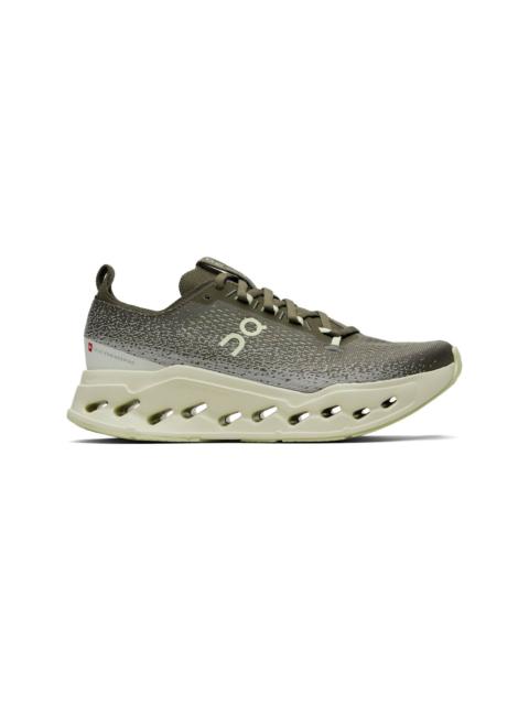 Green & Khaki Cloudsurfer Max Sneakers