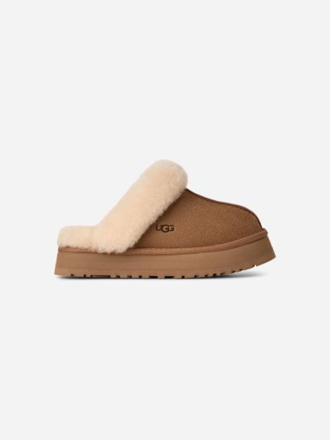 ® Women's Disquette Sheepskin Slippers in Chestnut
