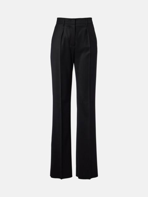 Cannes virgin wool straight pants