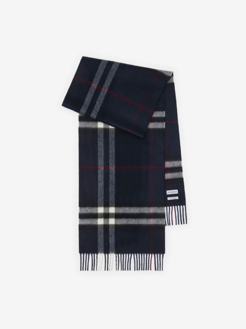 Check Cashmere Scarf