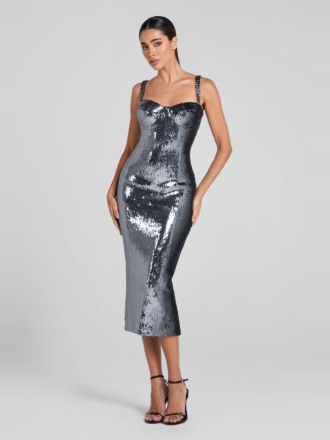 Brooke Silver Dress