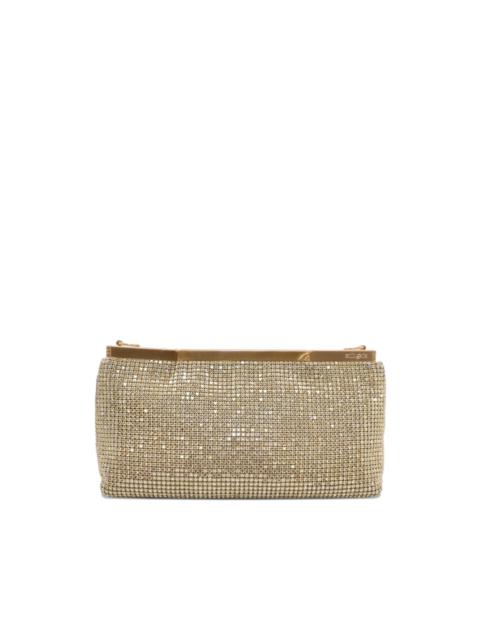 Felice metallic clutch bag