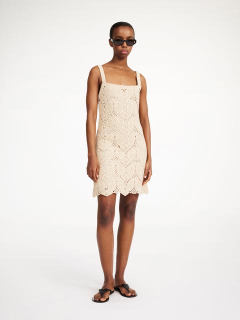 Falla crochet mini dress