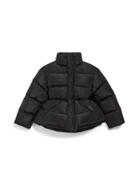 Women's Hourglass Puffer in Black