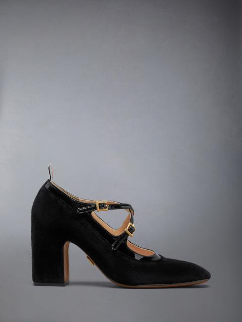 SOFT PATENT CRISS CROSS THOM JOHN HEEL 75MM
