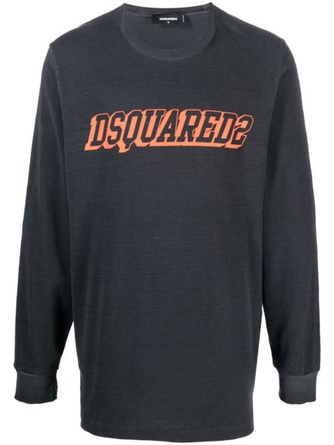 logo-print long-sleeve sweatshirt