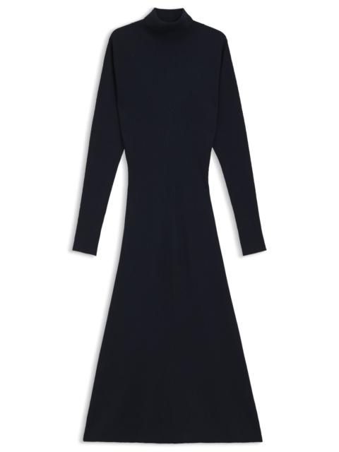 ROLLNECK SWEATER DRESS IN VIRGIN WOOL