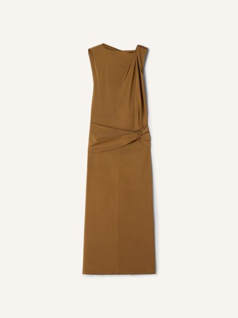 MIDI DRESS IN VISCOSE
