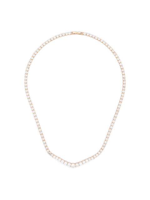 zirconia stones clasp fastening Necklace