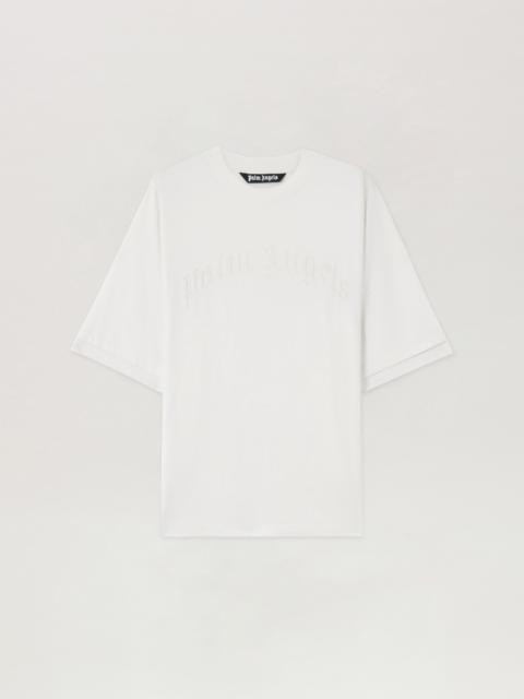 Curved Logo Loose Double T-Shirt