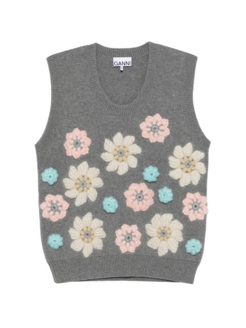 floral vest