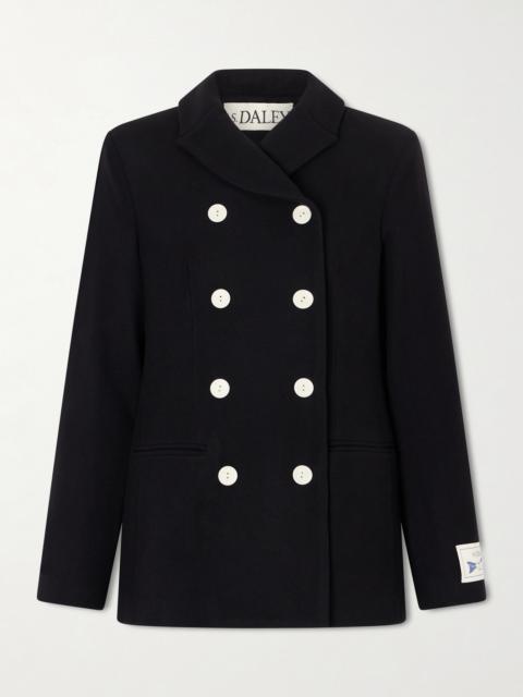 Marianne Double-breasted Wool-blend Jacket