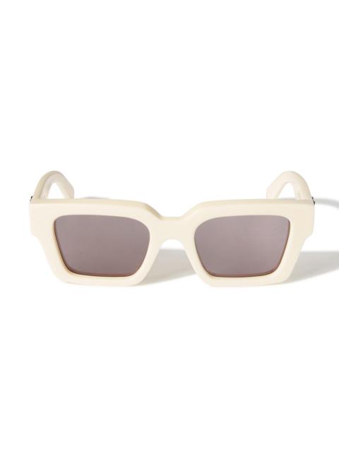 White/Dark Gray Virgil Sunglasses