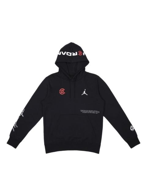 Air Jordan x CLOT Crossover Logo Printing Sports Pullover Asia Edition AR8396-010