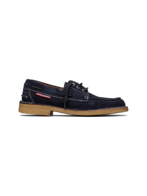 Navy Neoclassic Boat Shoes